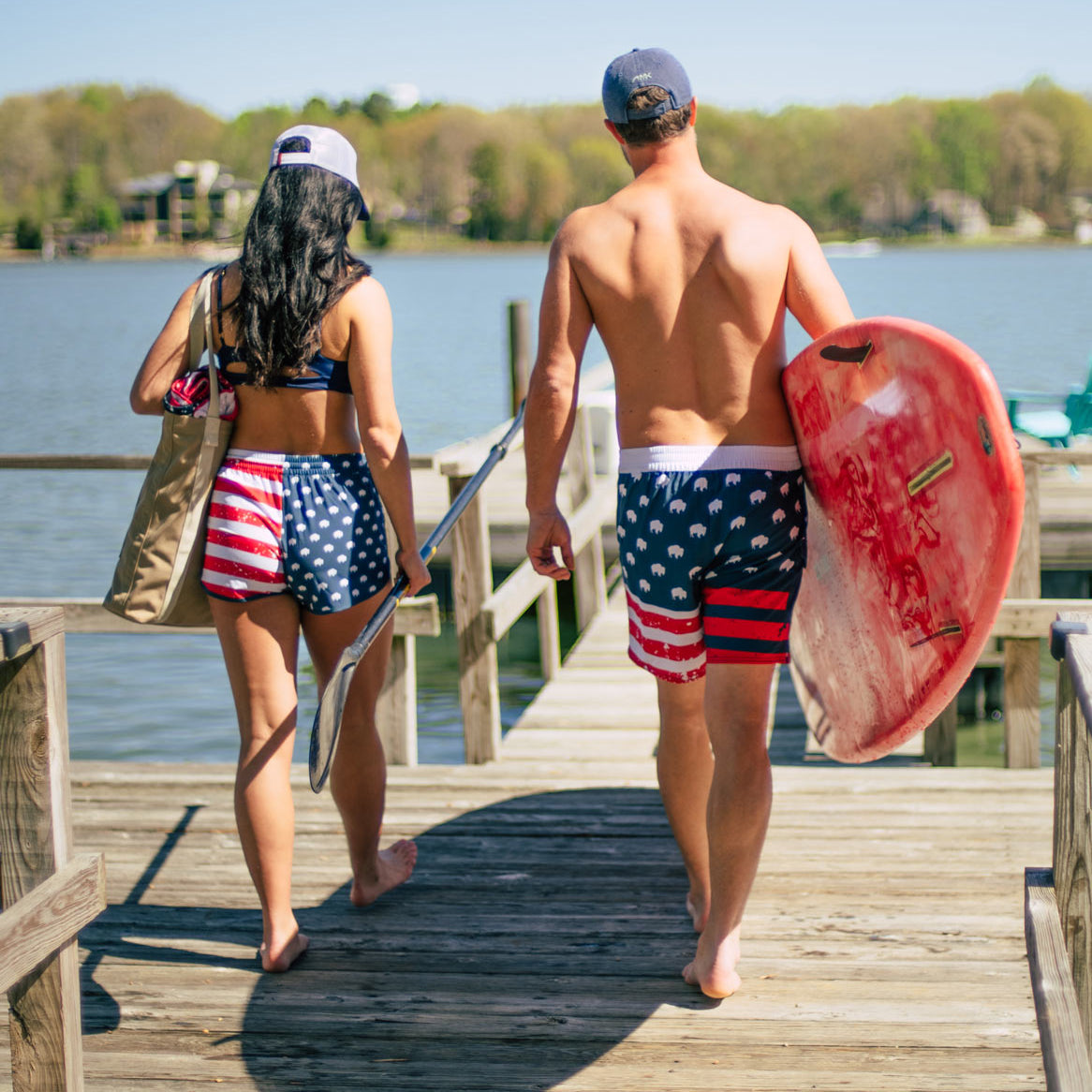 Mountain Khakis Limited Edition Mens & Women's Americana Boardshort