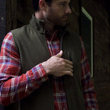 Man wearing Apex Full Zip Vest