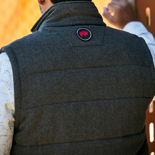 Archer Herringbone Vest