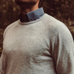 Man wearing Fletcher Sweater 