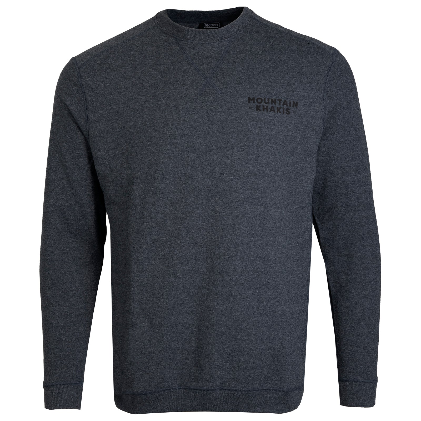 Mountain Khakis Logo Crew front view
