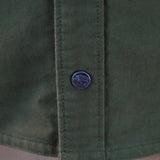 Moleskin Shirtjac bison snap