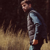 Man wearing Archer Herringbone Vest